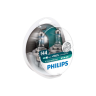 Галогенная лампа Philips X-tremeVision 12342XVS2 / H4 / P43t / 3350K / 1650Лм / 60Вт / теплый белый
