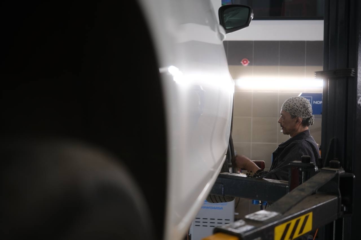 Skoda Rapid - замена корпуса термостата, водяного насоса и помпового ремня и сайлентблоков передних рычагов