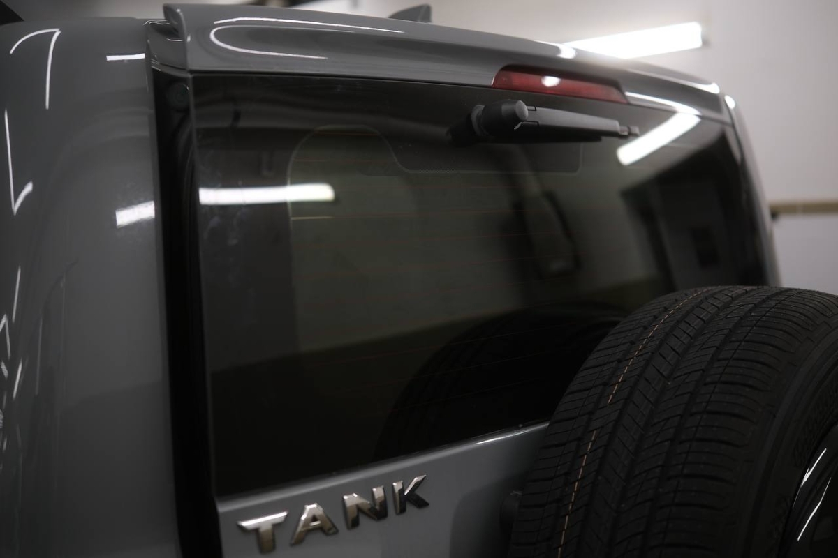 Tank 300 - тонировка заднего отсека по ГОСТу!