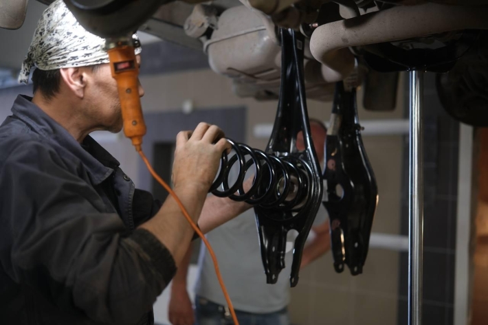 Volkswagen Tiguan - комплексное восстановление задней подвески