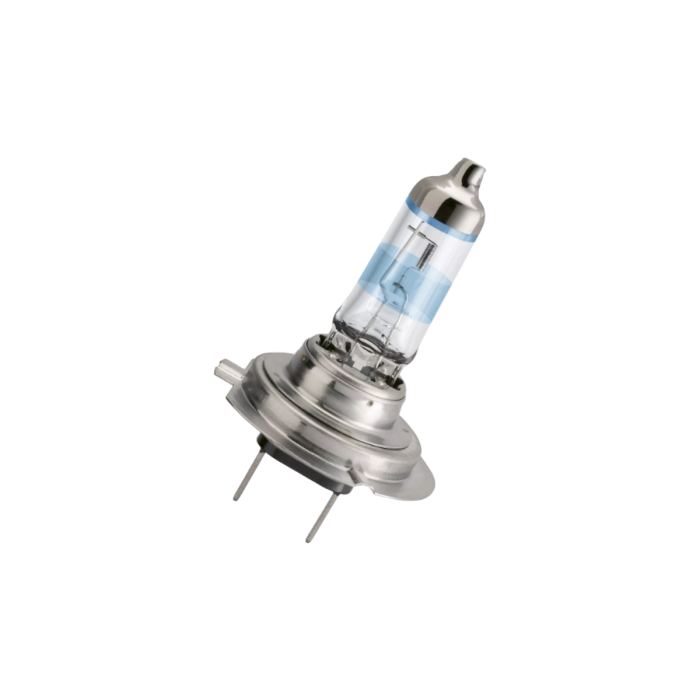 Комплект галогенных ламп Philips X-tremeVision Pro150 / H7 / PX26d / 3400K / 1500Лм / 55Вт / холодный белый