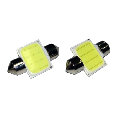 Комплект светодиодных ламп AVS SV035 36mm / Т11 (C5W) / SV8,5/8 / 6000K / 50Лм / 1Вт / холодный белый