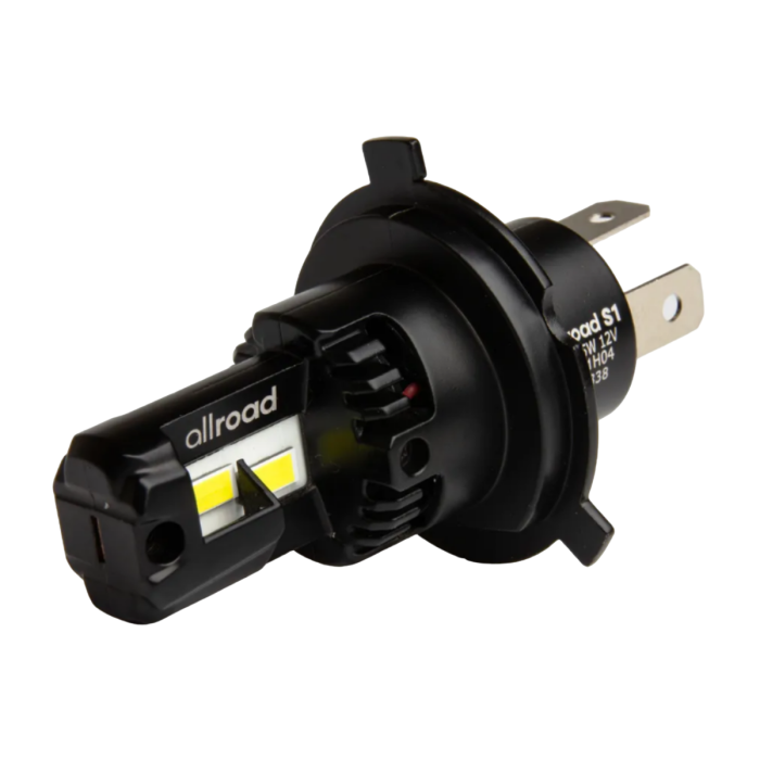 Комплект светодиодных ламп Allroad S1 ALRS1H04 / H4 / P43t / 6000K / 3000Лм / 25Вт / холодный белый