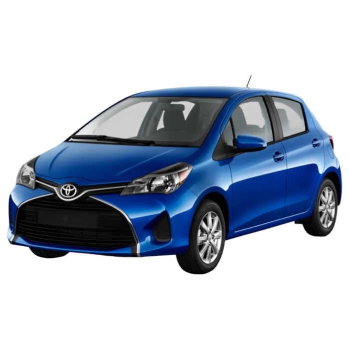 Установка камеры заднего вида на Toyota Yaris в Самаре