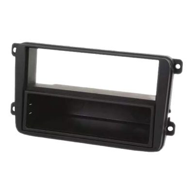 Переходная рамка ​Intro RVW-N01 2 DIN (Volkswagen Amarok, Caddy, EOS, Golf 5, Passat, Polo, Scirocco, Touran, Transporter/Seat Altea/Skoda Fabia, Superb, Roomster)
