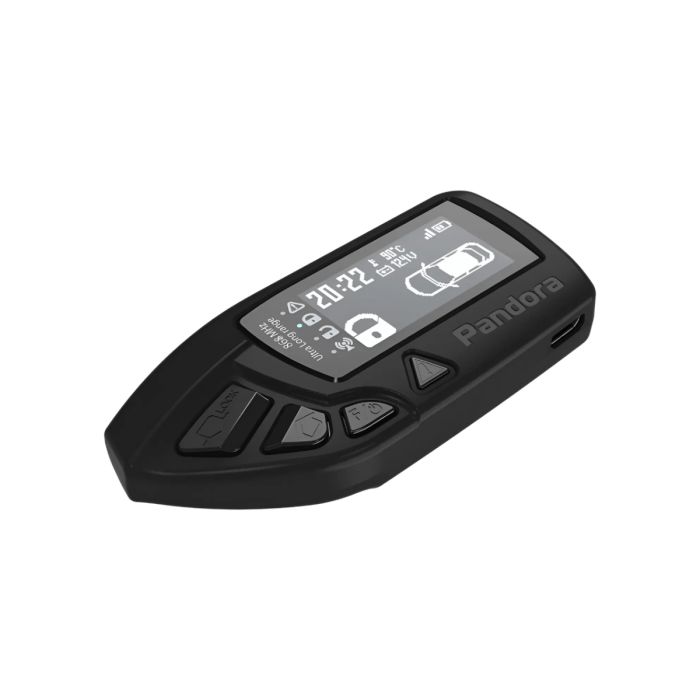 Брелок Pandora LCD V690 black