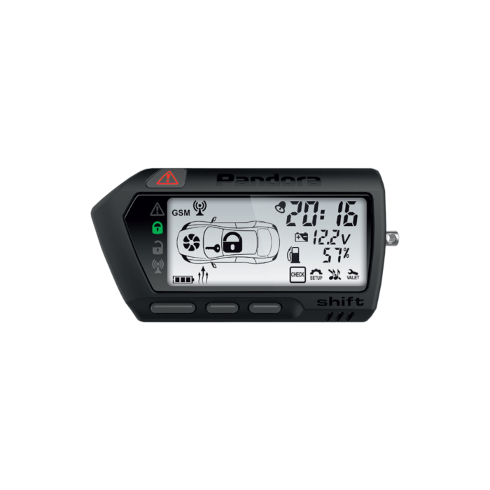 Брелок Pandora LCD DXL 707 black