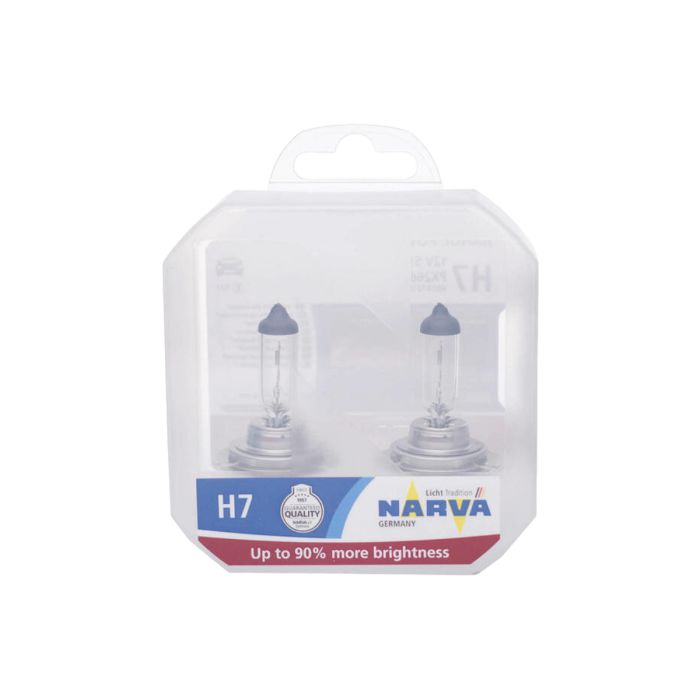 Галогенная лампа Narva Range Power 90 480472100 / H7 / PX26d / 3400K / 99Лм / 55Вт / стандартный желтый