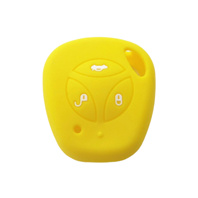 Чехол для смарт-ключа (Лада Калина, Лада Приора) Желтый