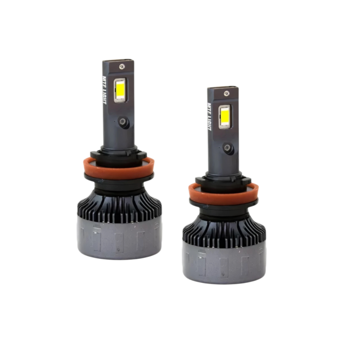 Комплект светодиодных ламп LED MTF Cyber Light DP11K6 / H11/H9 / PGJ19-2/PGJ19-5 / 6000K / 3750Лм / 45Вт / холодный белый