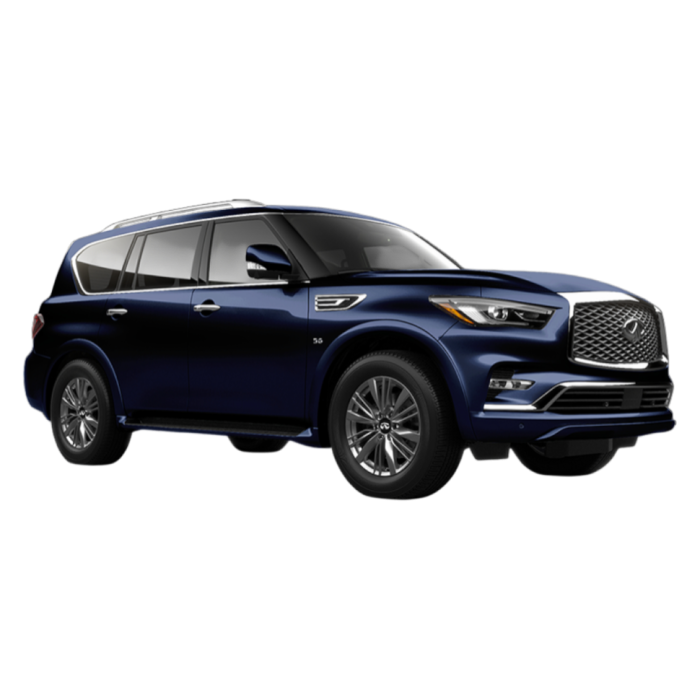 Установка сигнализации на Infiniti QX80 в Самаре