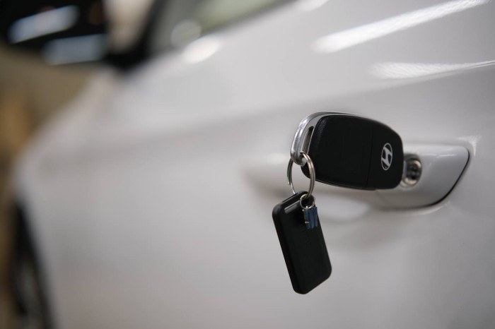 Установка сигнализации с автозапуском на Hyundai Elantra в Самаре