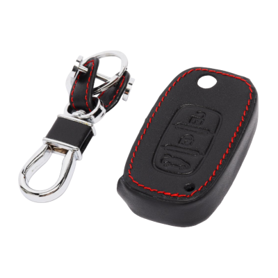 Чехол для смарт-ключа (LADA Vesta, LADA ХRAY) Кобура (красная нить)
