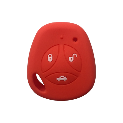 Чехол для смарт-ключа (Лада Калина, Лада Приора) Красный