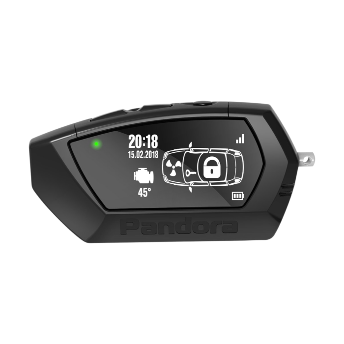 Брелок Pandora LCD D020 black DX 91