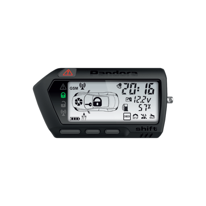 Брелок Pandora LCD DXL 705 black