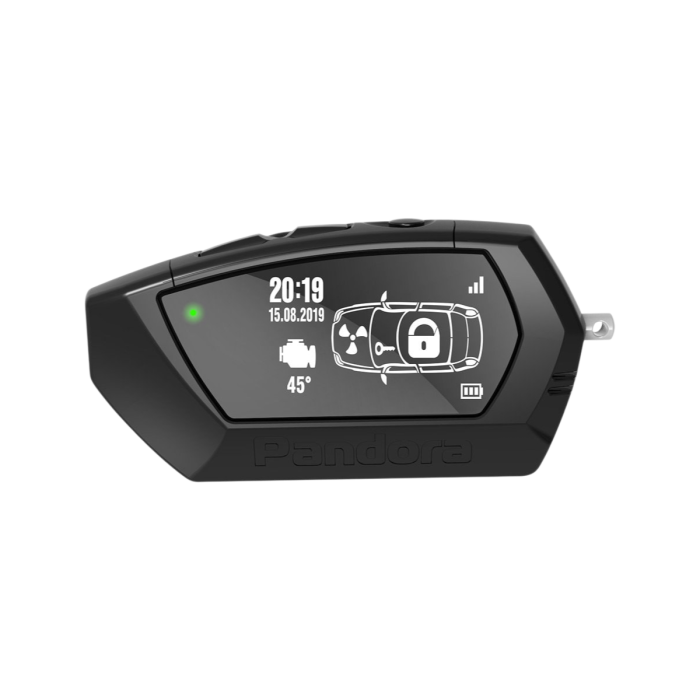 Брелок Pandora LCD D022 v2 black карабин