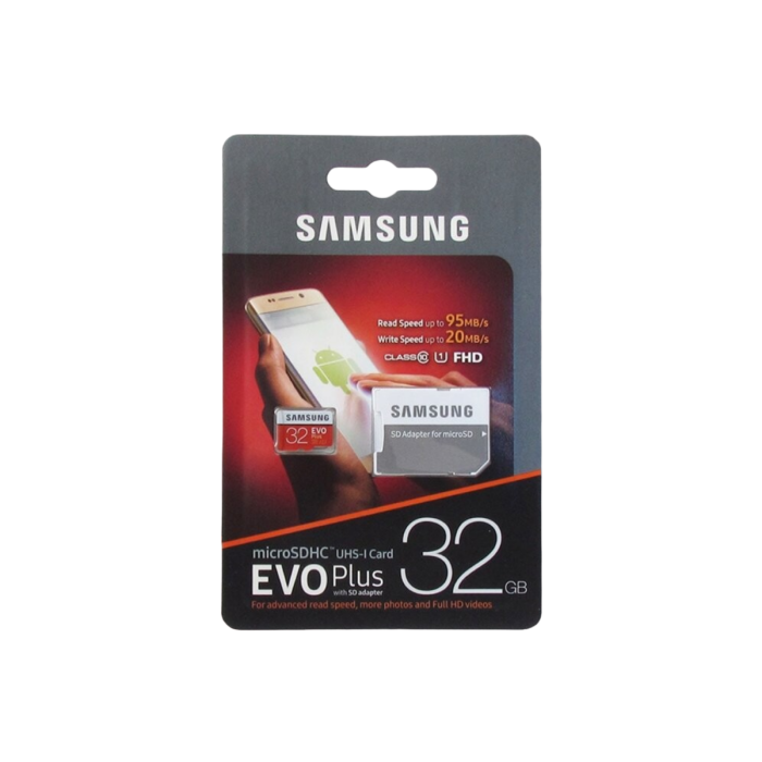 Карта памяти Samsung EVO Plus 32GB
