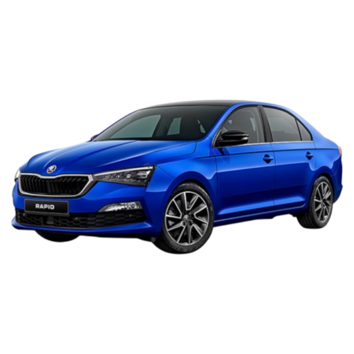 Установка камеры заднего вида на Skoda Rapid в Самаре