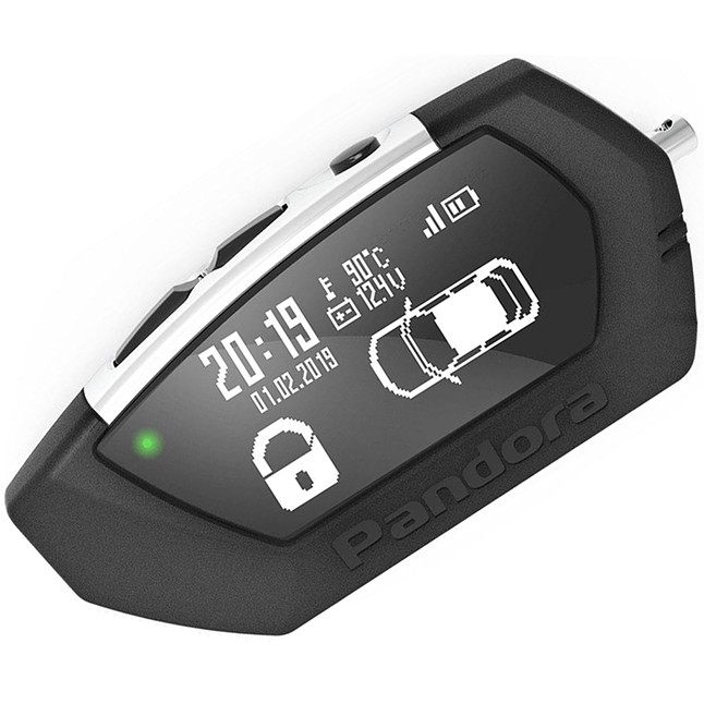 Брелок пейджер Pandora LCD D022 v3