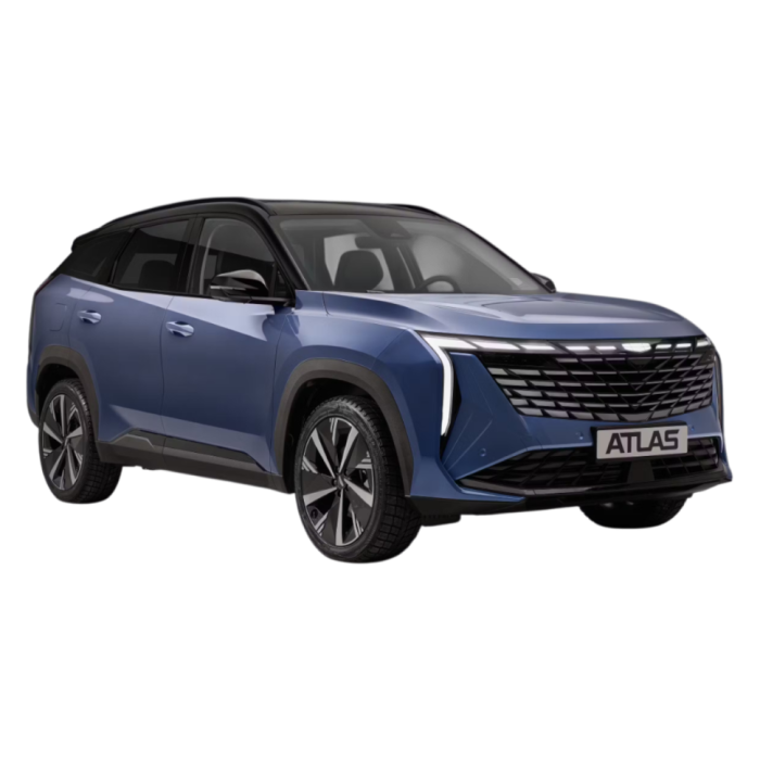 Установка акустики на Geely Atlas в Самаре