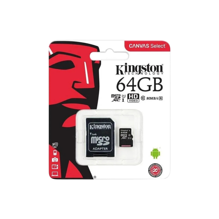 Карта памяти Kingston 64GB