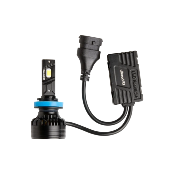 Комплект светодиодных ламп LED Allroad R1 ALRR1H11 / H11 / PGJ19-2 / 6000K / 5500Лм / 55Вт / холодный белый