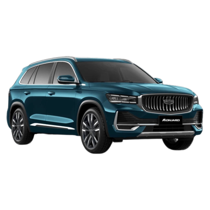 Тонировка по ГОСТу на Geely Monjaro в Самаре