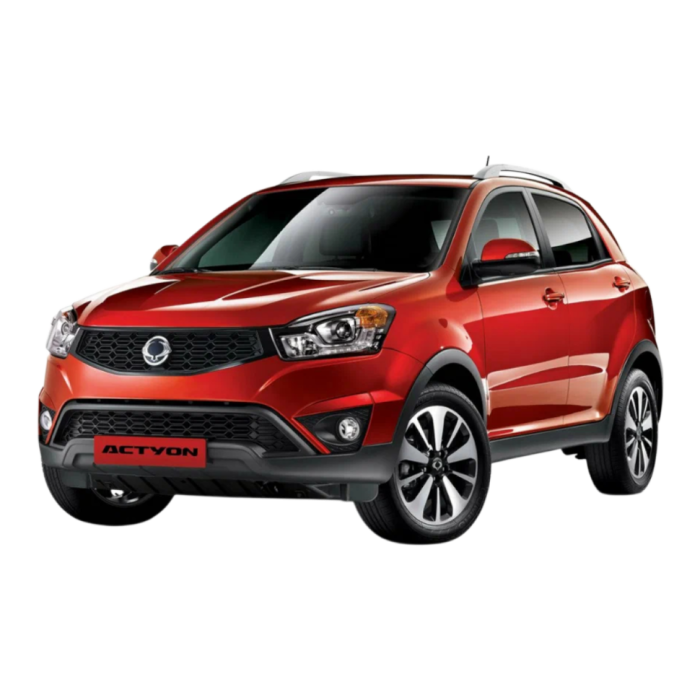 Тонировка по ГОСТу на SsangYong Actyon в Самаре
